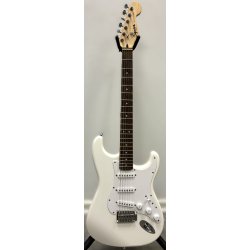 (BRUGT) Squier Stratocaster Olympic White